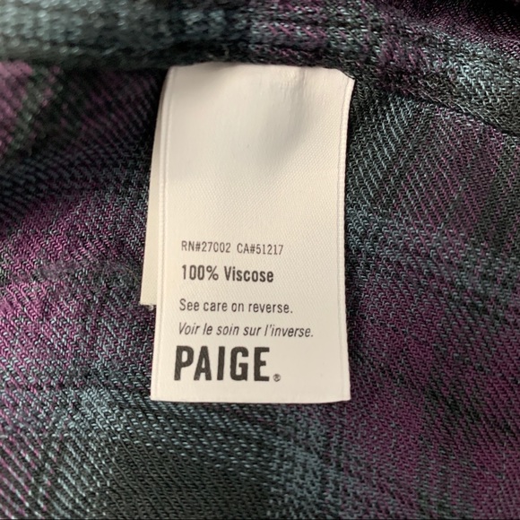 PAIGE “Mya” Plaid Top - Picture 7 of 7